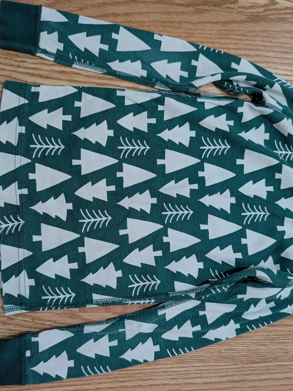 Hanna Andersson Winter Holiday Pine Tree Pajamas 110 5T